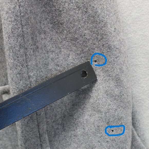 Vintage Pendleton Gray Wool Zip Jacket β Men's 40 β Satin Lined - Picture 11 of 11